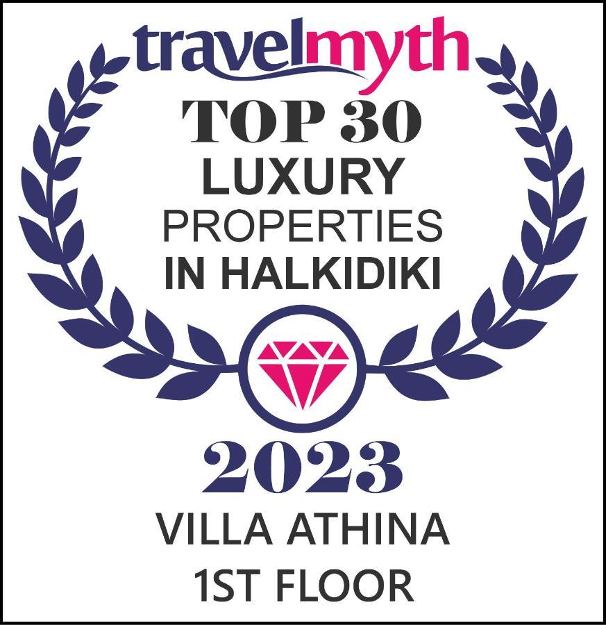 Nea Kallikrateia Villa Athina 1St Floor מראה חיצוני תמונה